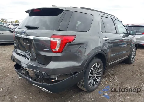 2017 Ford Explorer Platinum from USA, damaged, VIN 1FM5K8HT6HGD53726